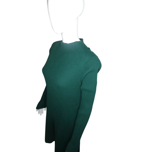 J Crew Women's Ribbed‎ Mini Sweater-Dress Size L - Picture 5 of 13